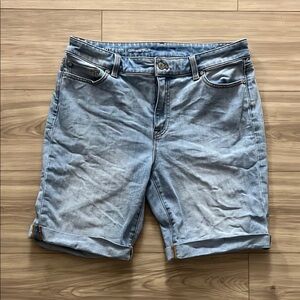Talbots Light Blue Denim Shorts
